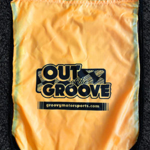 Out of the Groove Drawstring Bag
